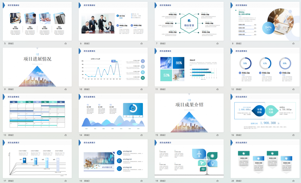 图片[2]-企业项目汇报总结ppt-文库集