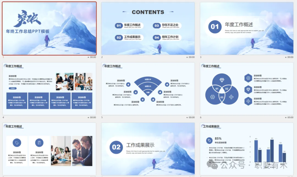 图片[2]-2024年终工作总结PPT模板-深度文库