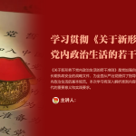 学习贯彻《关于新形势下党内政治生活的若干准则》PPT-文库集