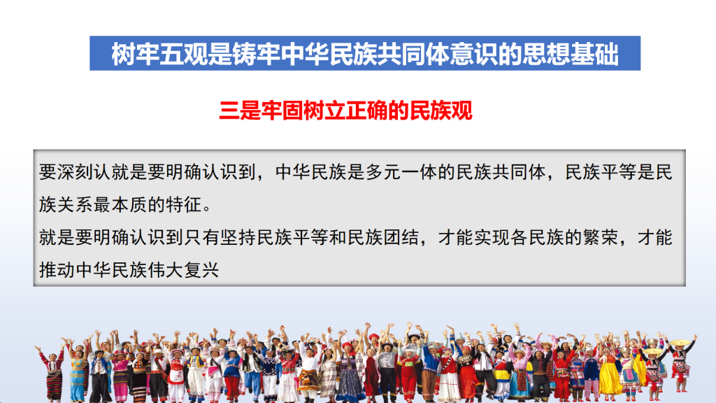 图片[1]-铸牢中华民族共同体意识PPT-文库集