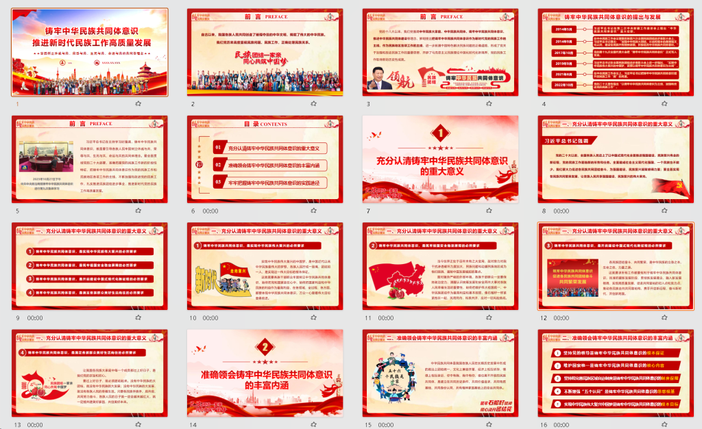 图片[2]-党课：铸牢中华民族共同体意识推进新时代民族工作高质量发展-文库集