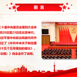 党的二十届四中全会精神传达学习提纲PPT-文库集