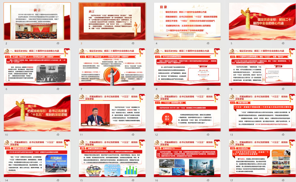 图片[2]-深学笃行二十届四中全会精神 勇担 “十五五” 现代化新使命（PPT）-文库集