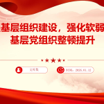 党课PPT：加强基层组织建设，强化软弱涣散基层党组织整顿提升-文库集